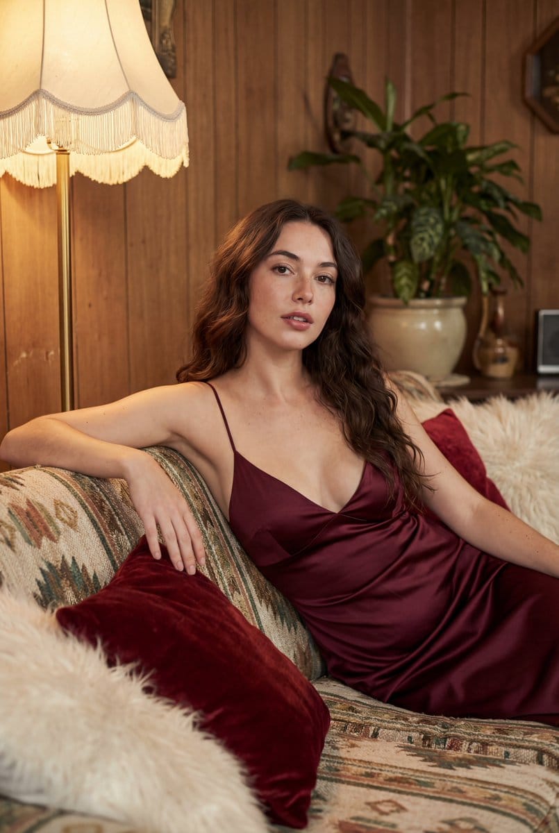 1970s Retro Cinematic Portrait