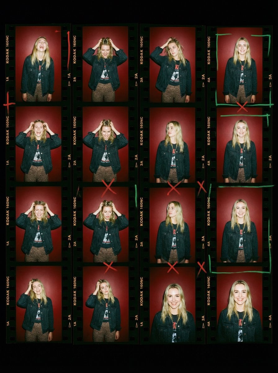 2000s Analog Film Contact Sheet Portrait Prompt