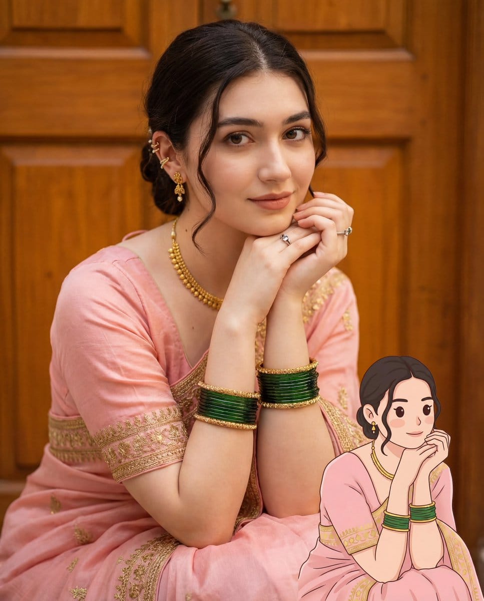 2D Cartoon Illustration from Photo Prompt