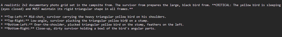 2x2 Catch and Cook Prompt (Screenshot)