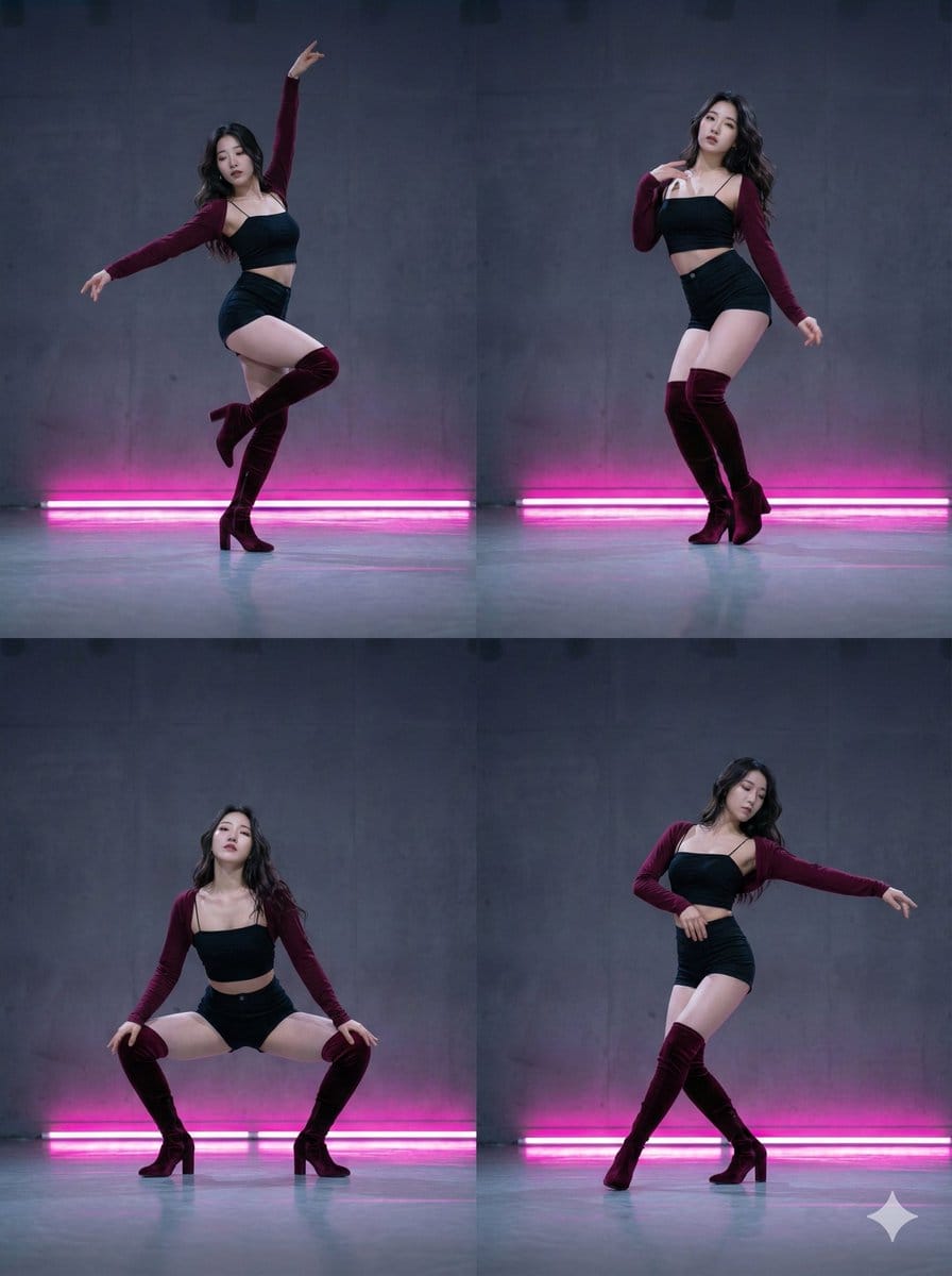 2x2 Grid Composition for Consistent Images