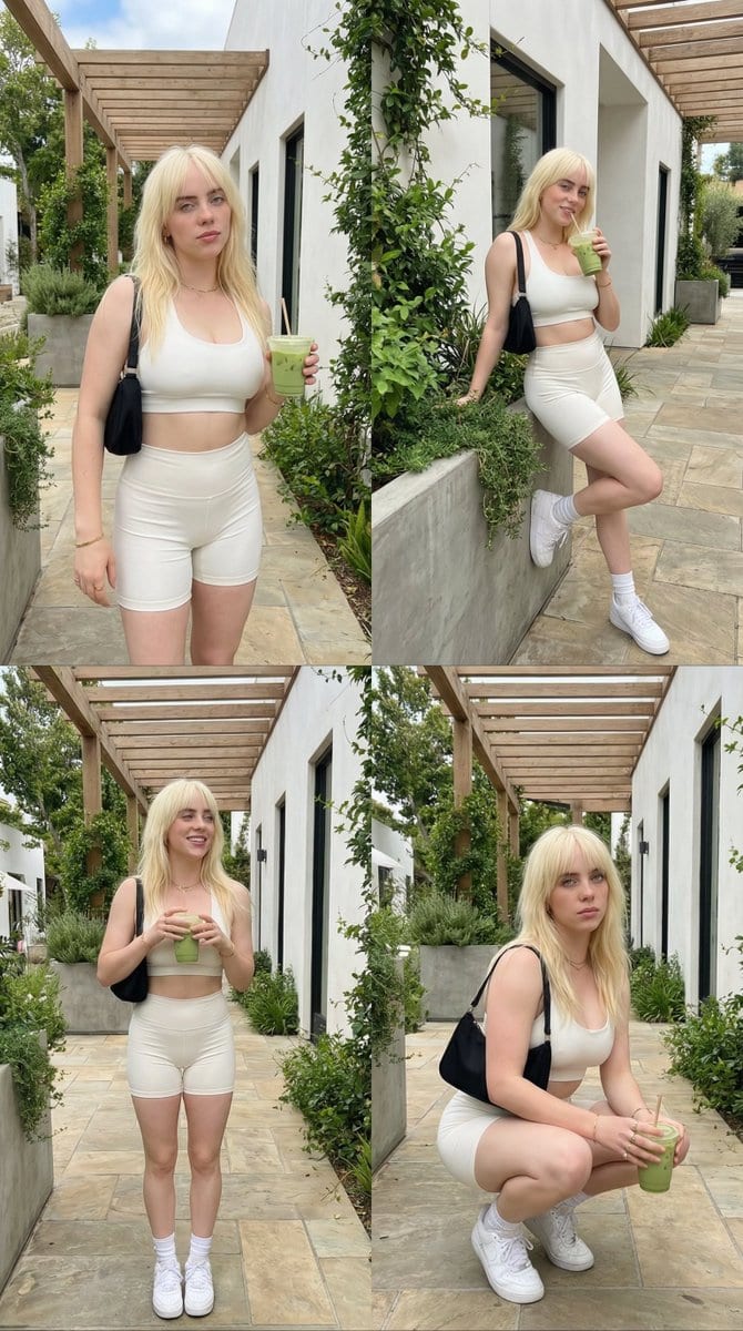 2x2 Grid Lifestyle Fashion Collage