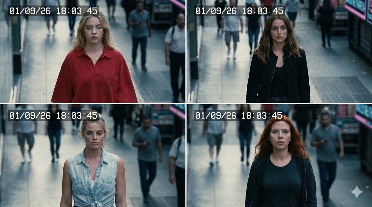 8K CCTV Footage of Celebrities