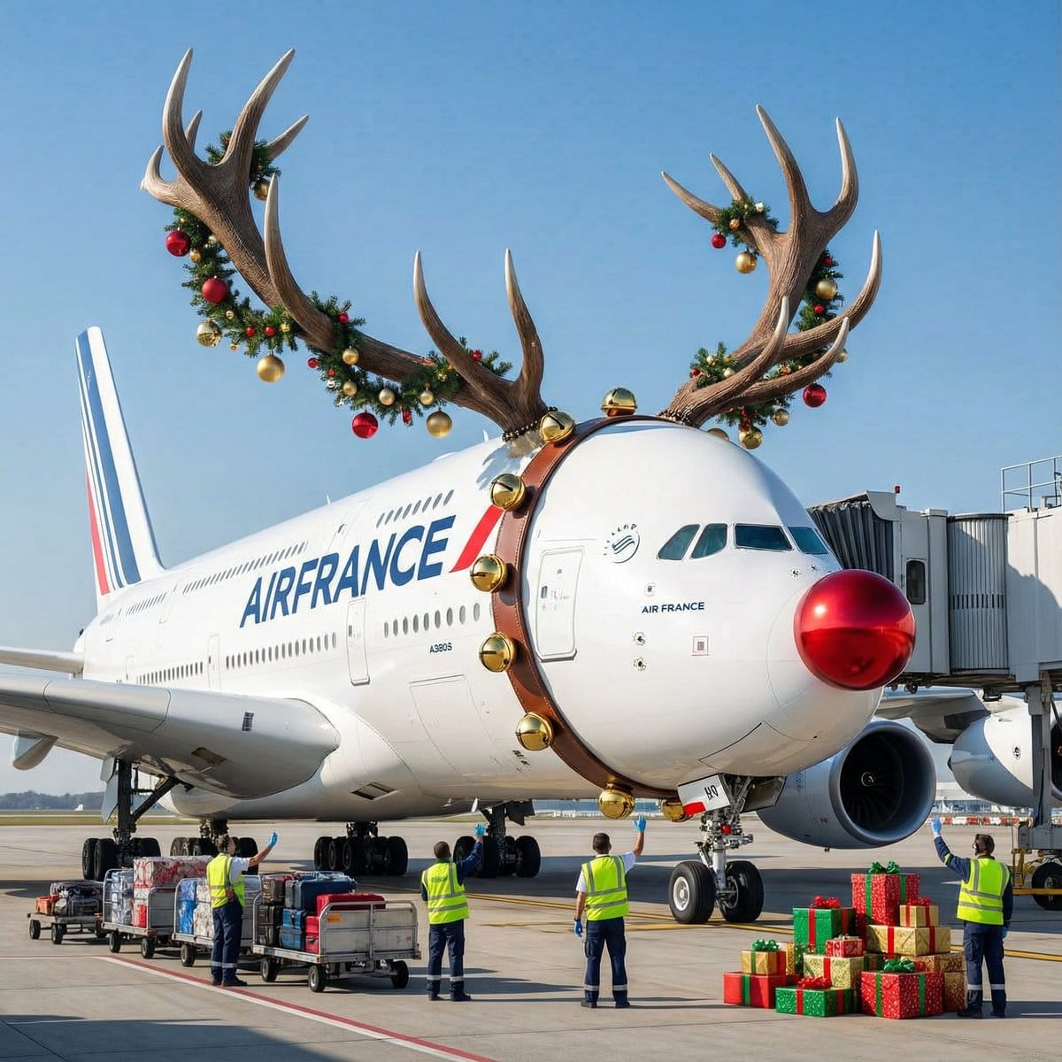 Air France ad fix prompt