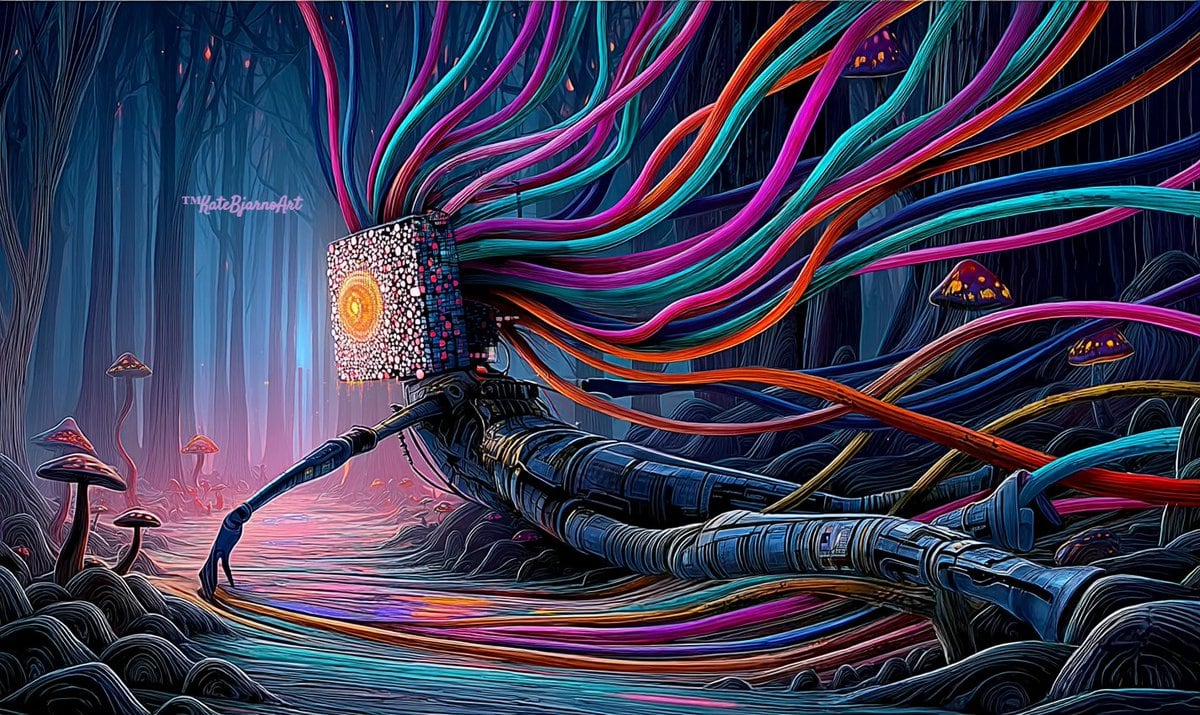 Artwork Description for GPT 5.1 Instant