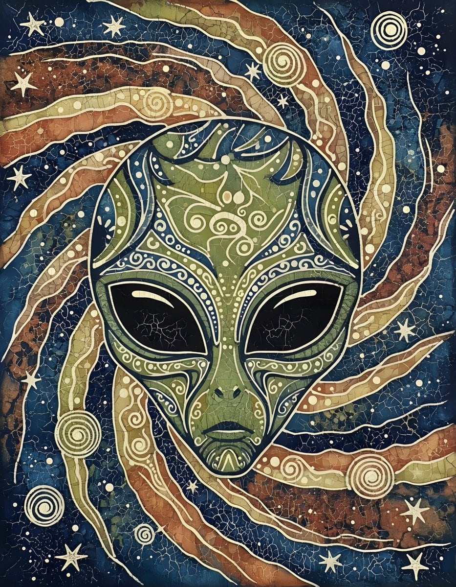 Batik Style Image Generation Prompt