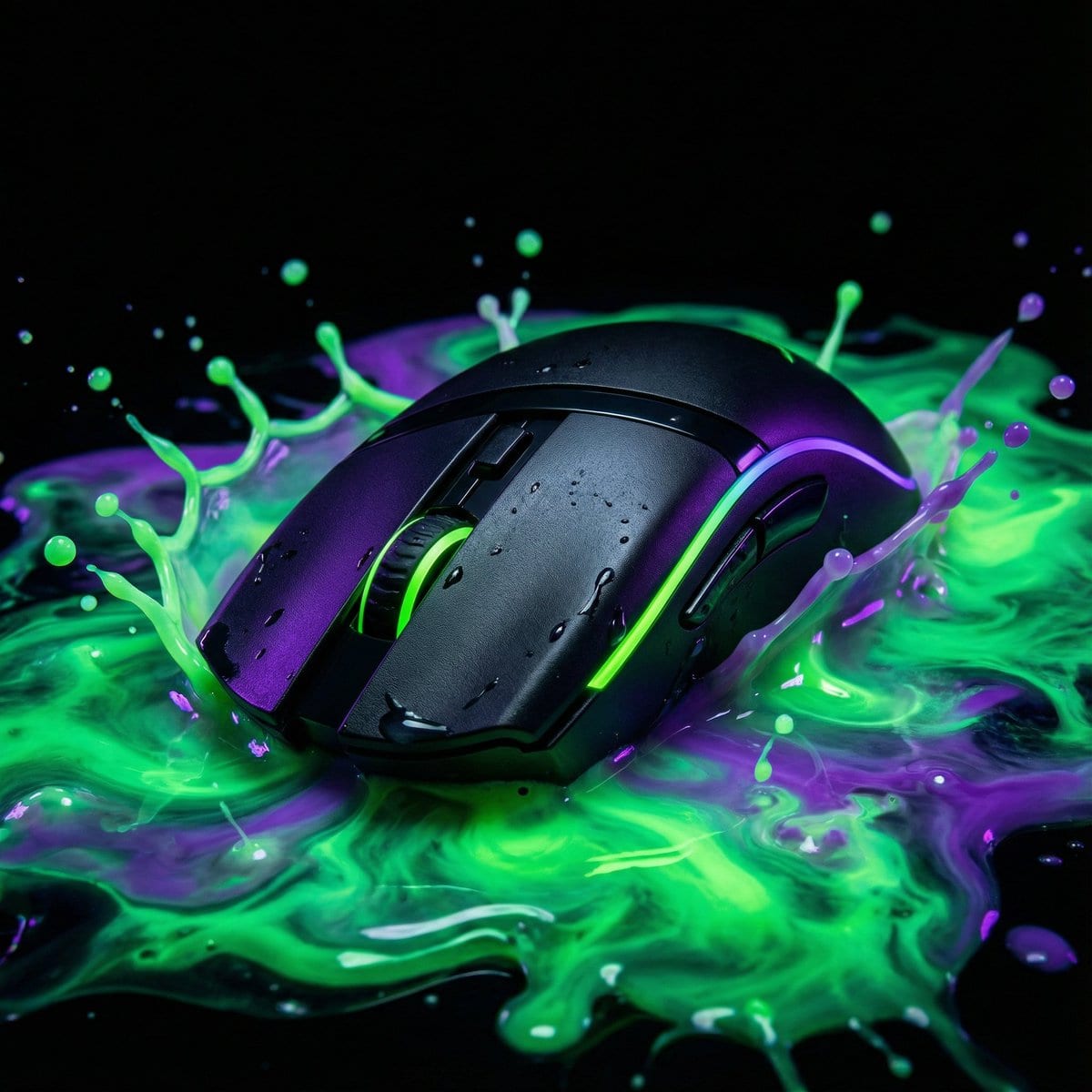 Bioluminescence Product Splash Advertisement