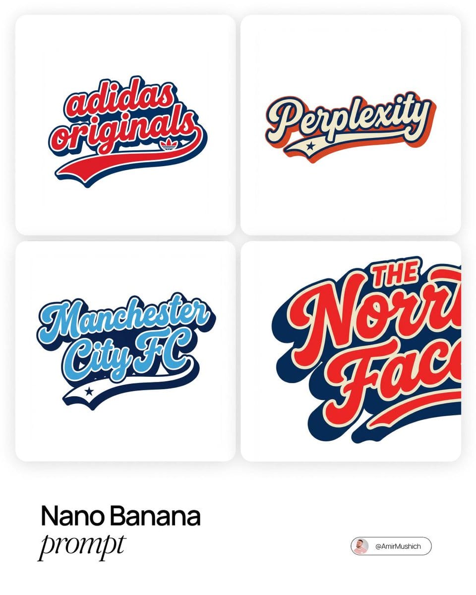 Brands in American Retro-Lettering