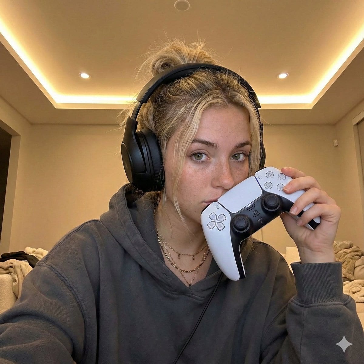 Casual Gamer Selfie Portrait