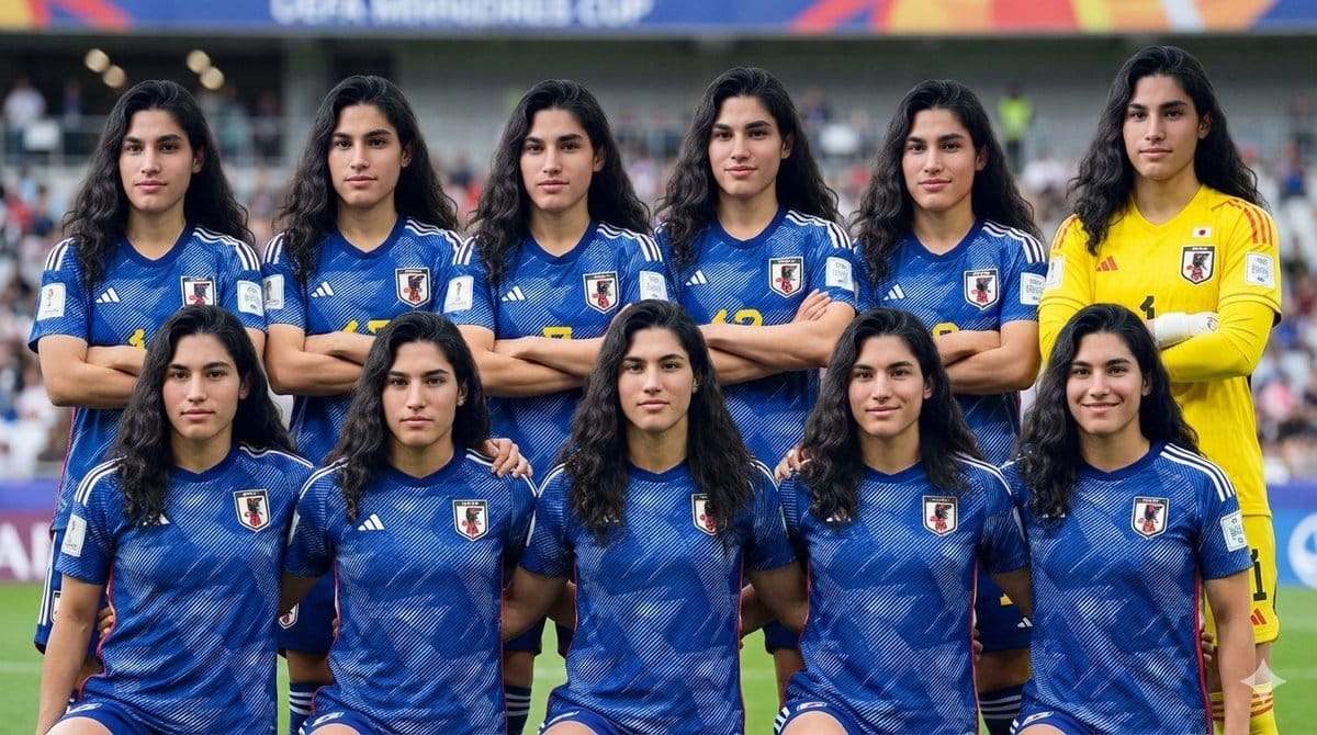 Character as Japan Soccer Representative