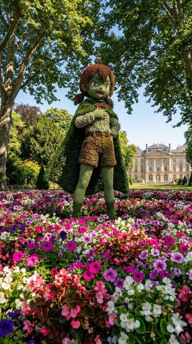 Character Topiary Tree Prompt for Nano Banana Pro