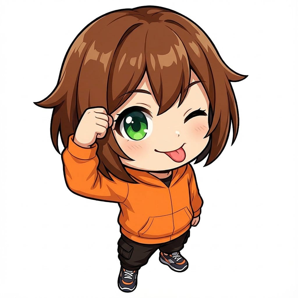 Chibi Character Tehepero Pose Prompt for Nano Banana Pro