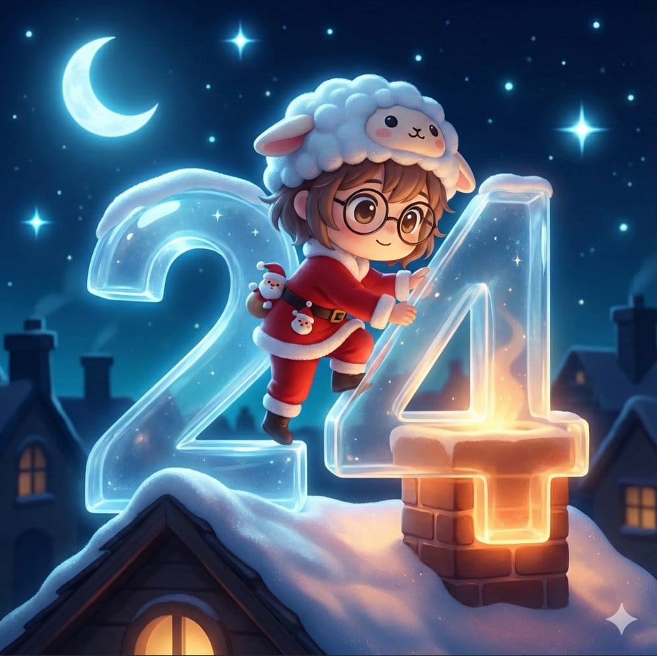 Christmas Advent Calendar Image Generation Prompt