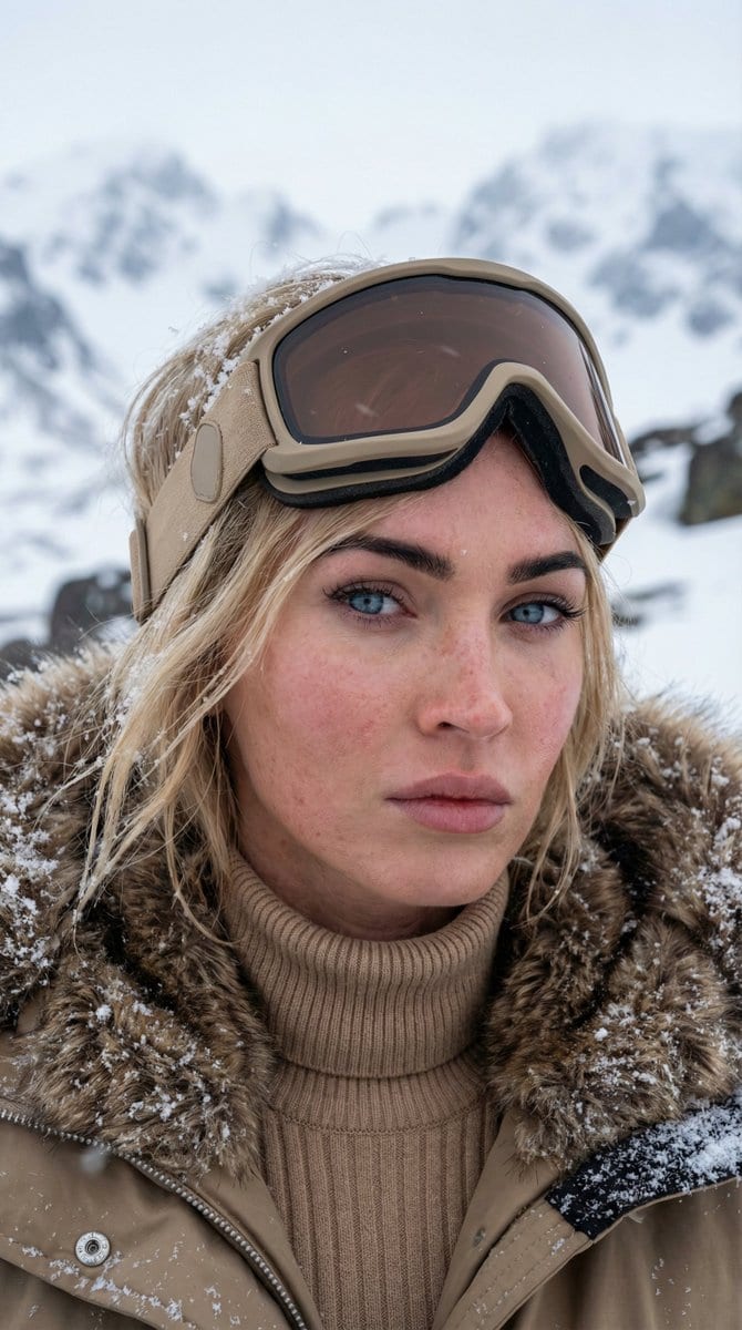 Cinematic Alpine Portrait