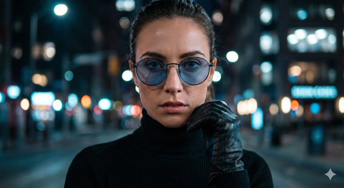 Cinematic Close-Up Portrait Prompt with Dark Luxury Aesthetic