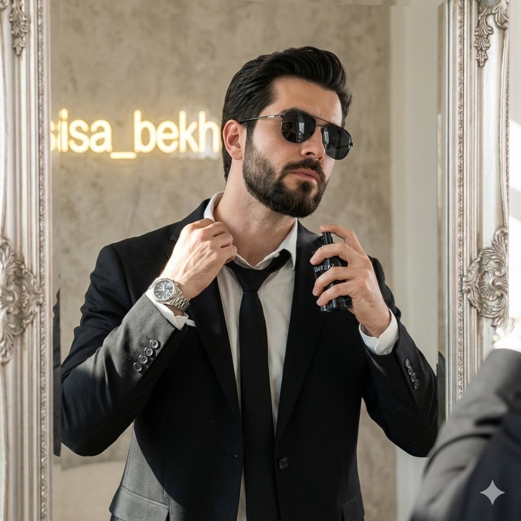 Cinematic Fashion Portrait of a Stylish Man