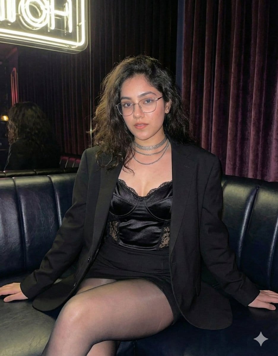 Cinematic Flash Photography Night Editorial