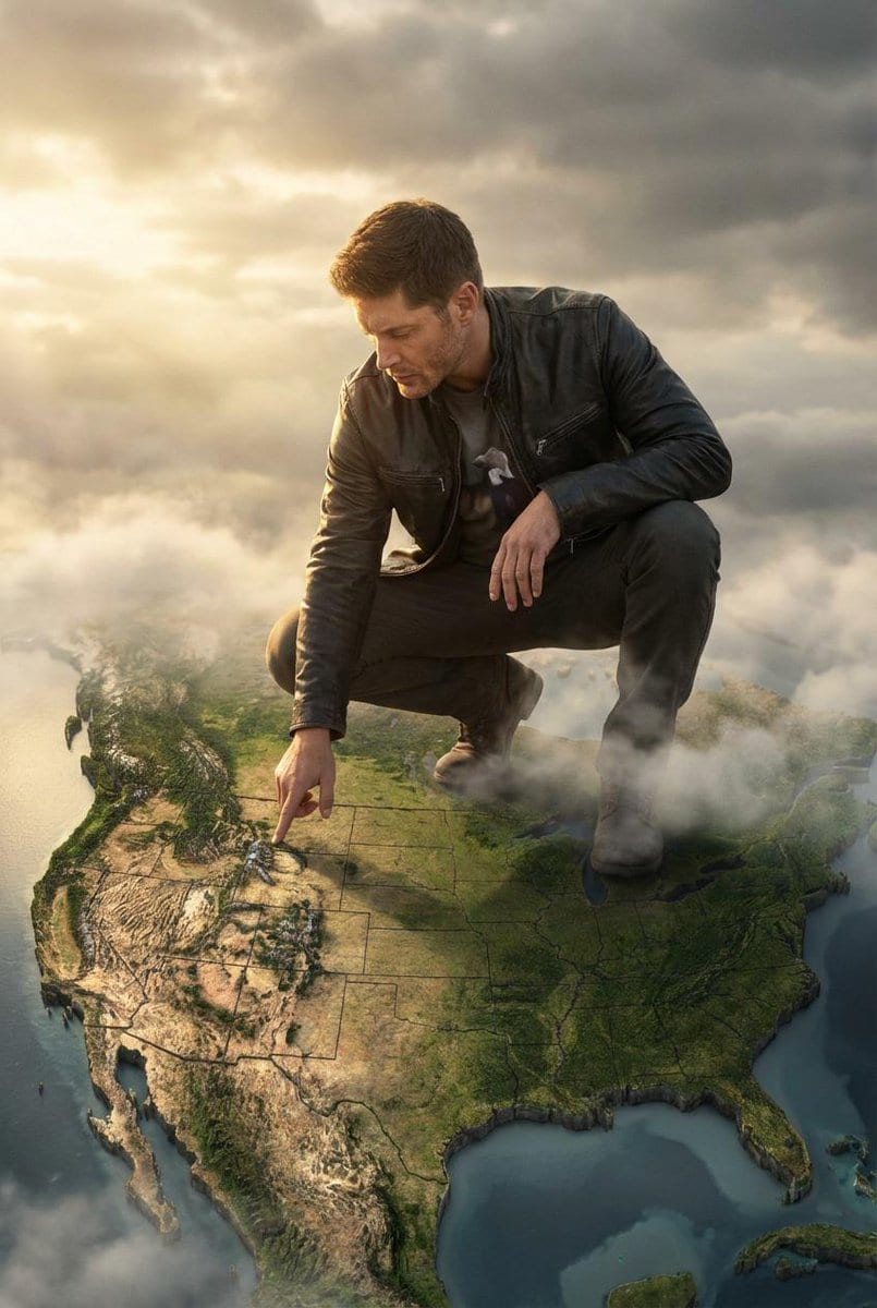 Cinematic Giant 3D Relief Map