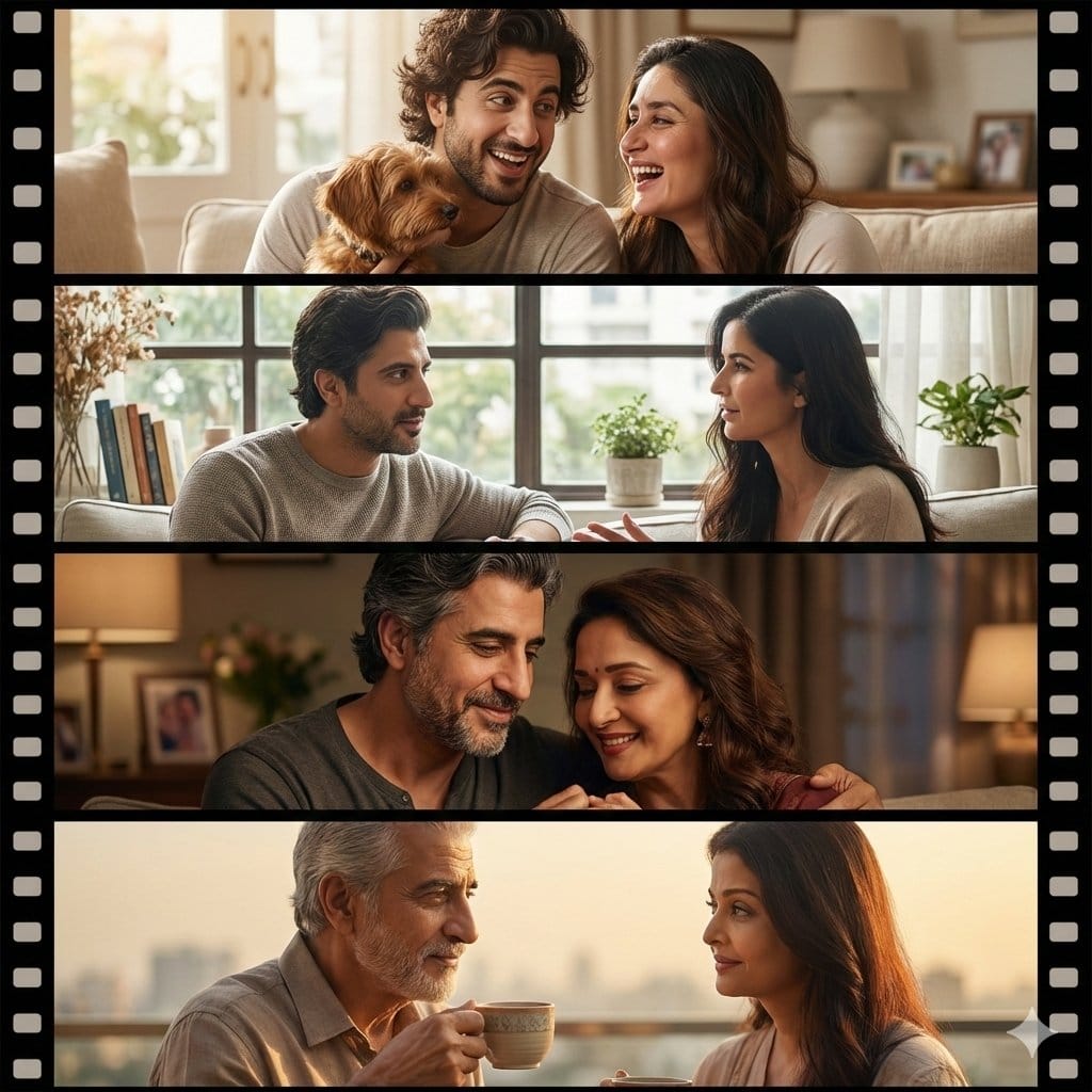 Cinematic Life-Journey Film Strip Portrait