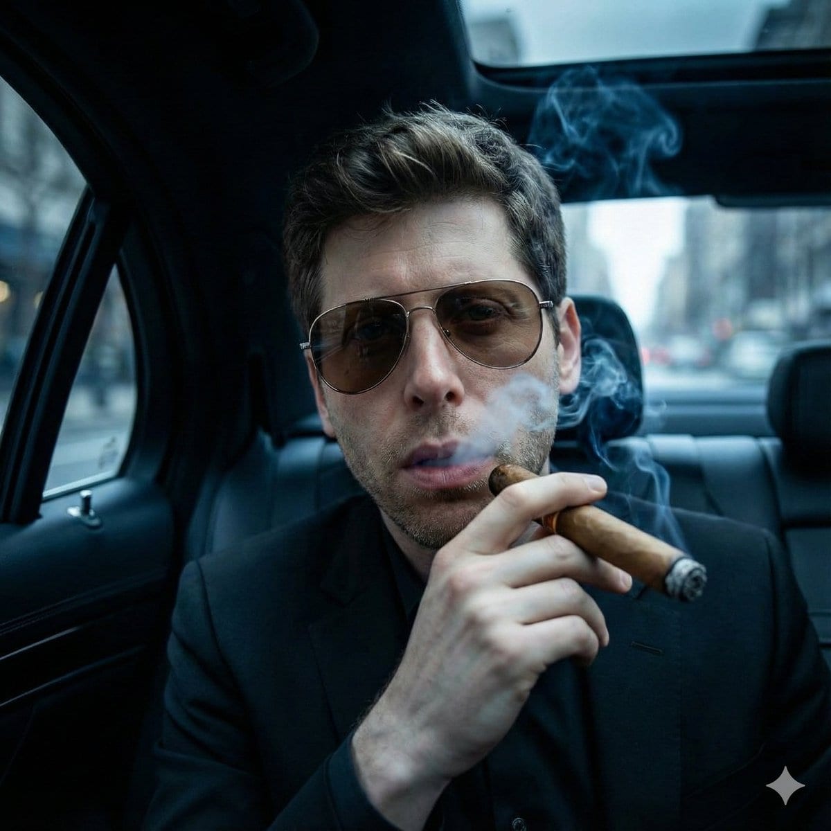 Cinematic Mafia Boss Portrait