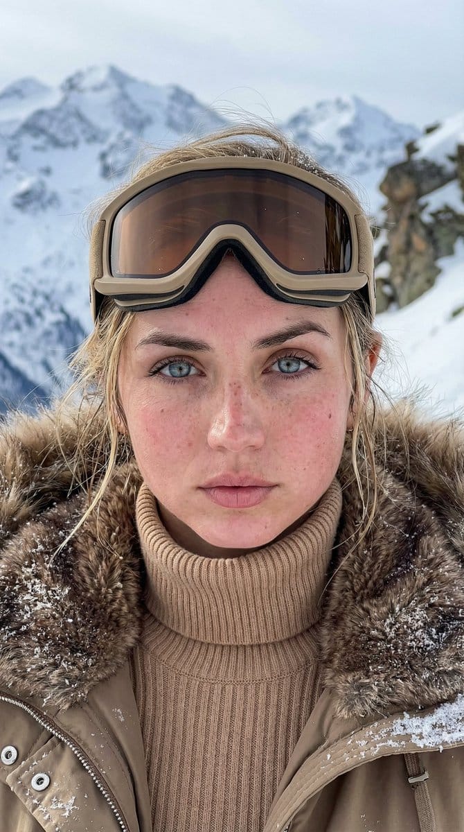 Cinematic Portrait Prompt for Alpine Environment