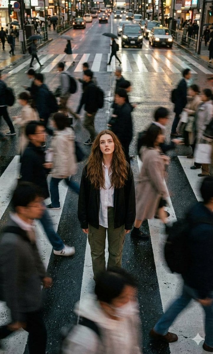 Cinematic Street Photography with Crowd Blur