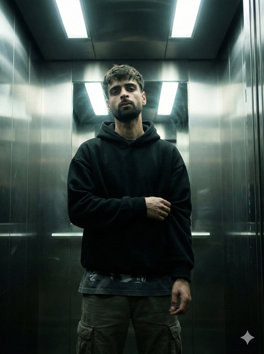 Cinematic Urban Realism in an Elevator