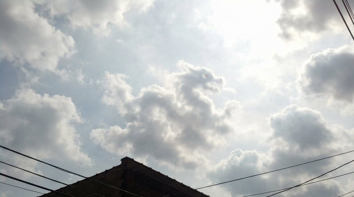 Cloud Pareidolia Smartphone Snapshot