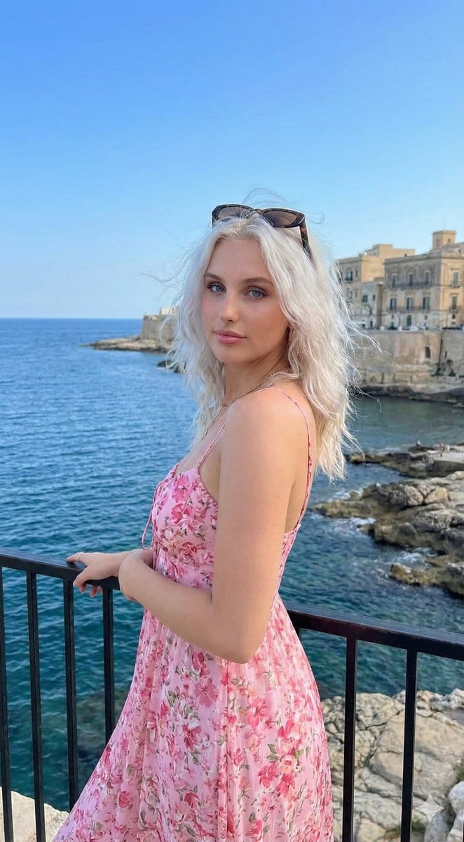 Coastal Lifestyle Portrait with Identity Preservation