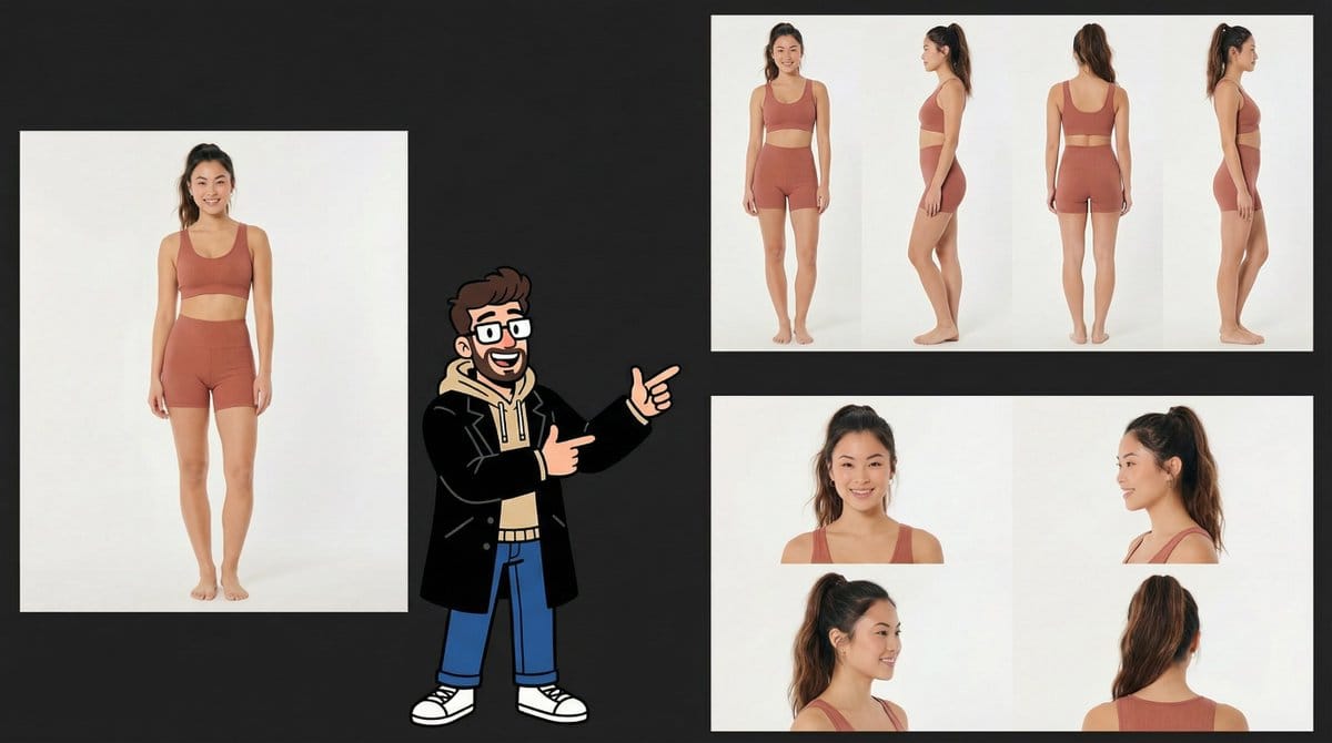 Consistency Prompt for 360 Turnaround Views