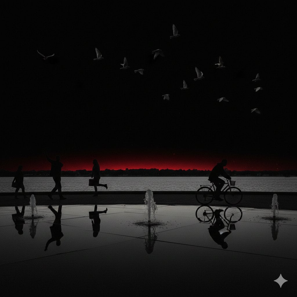 Cosmic Catastrophe Blackout Scene