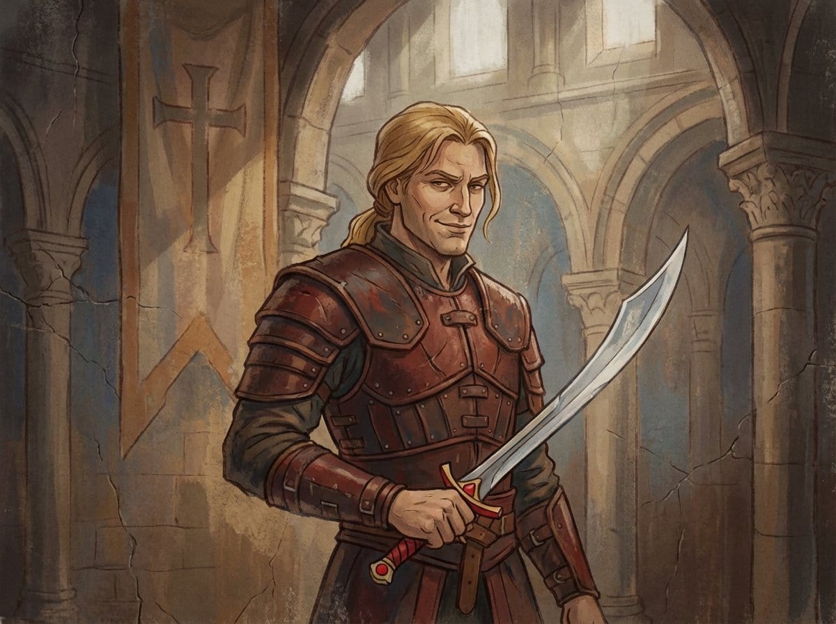 Crusader propaganda fresco (variant)