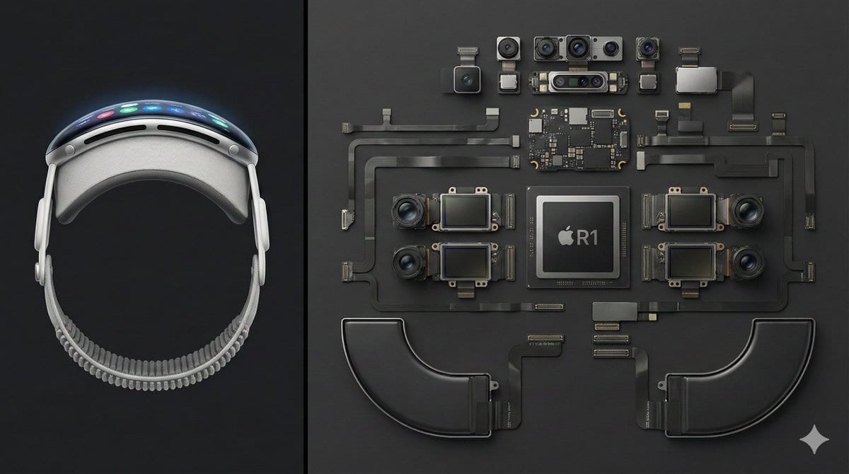 Deconstructed Apple Vision Pro Comparison Photography