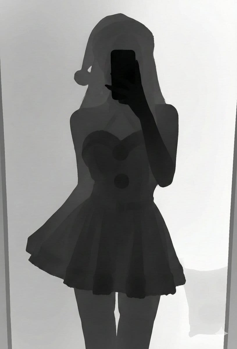 Depth Map Controlled Santa Selfie