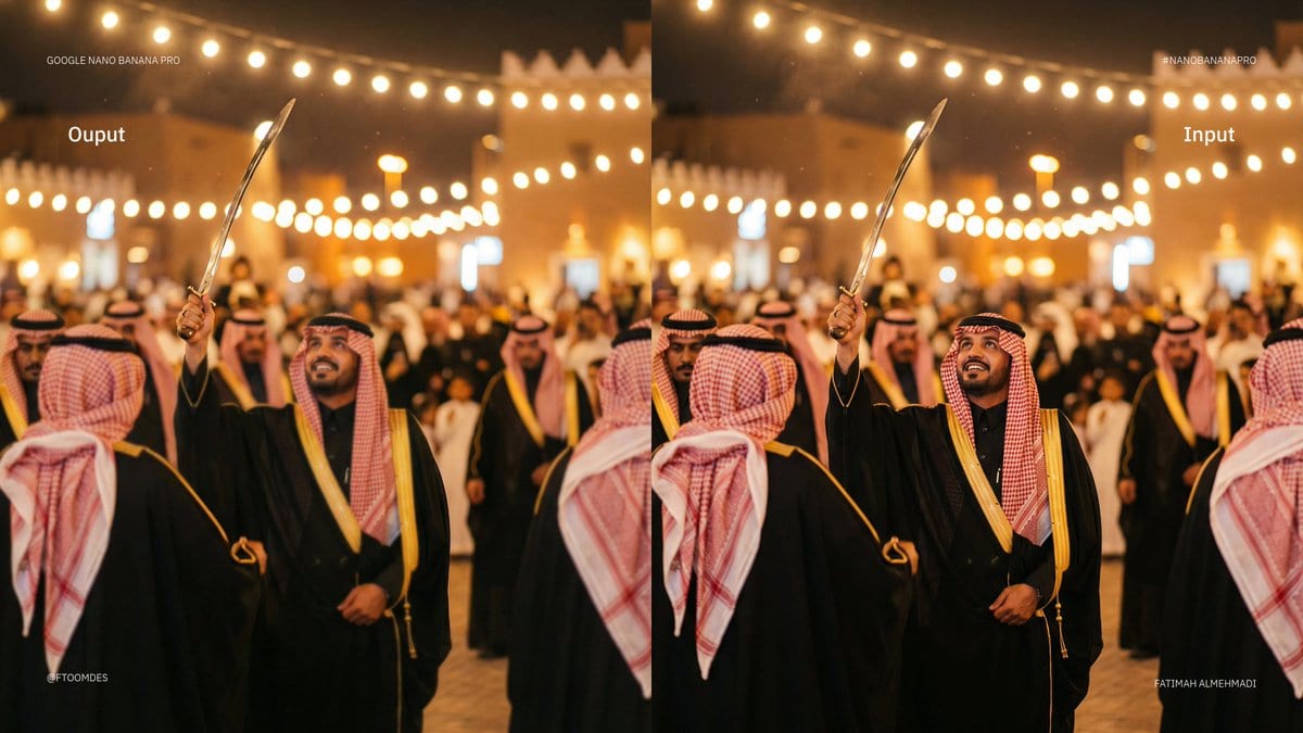 Depth of field shift to focus on man’s face