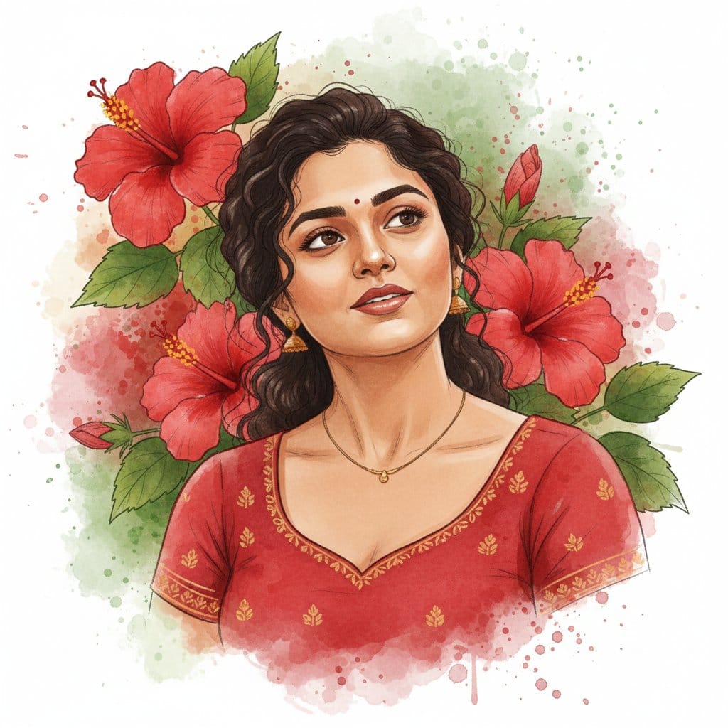 Digital Watercolor Illustration with Strict Identity Lock