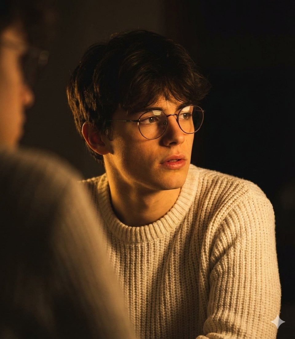 Dramatic Low-Light Portrait Generation Prompt