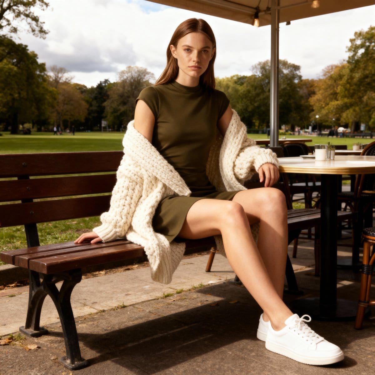 E-commerce Product Listing Prompt: Candid Lifestyle Dress Shot