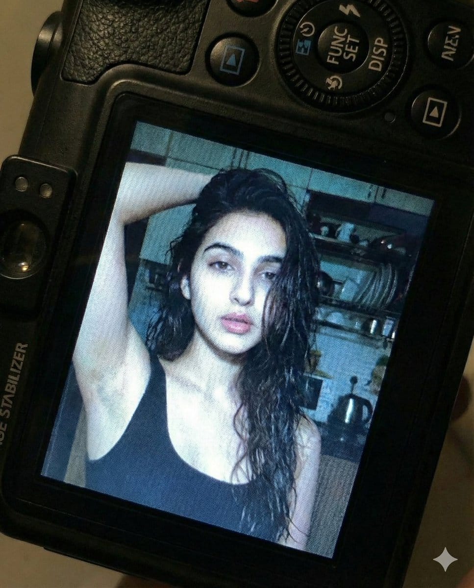 Early 2000s Digital Camera Screen Photo Prompt