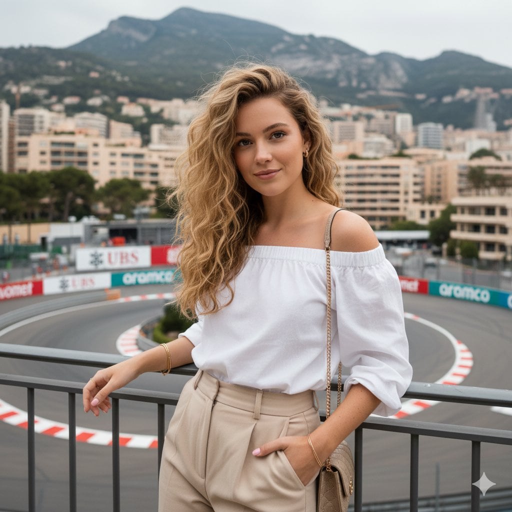 Editorial Portrait of a Woman at the Fairmont Hairpin