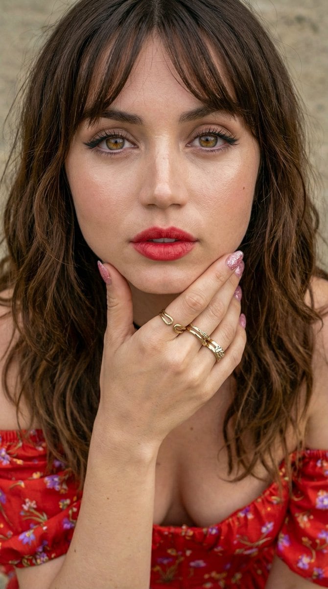 Ethereal Close-Up Portrait Prompt