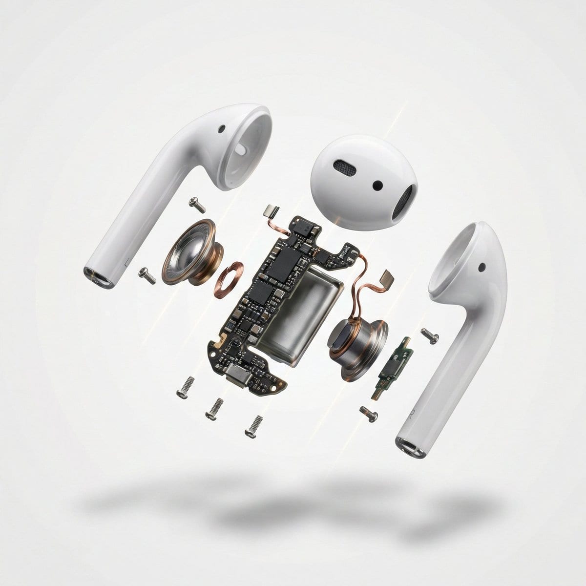 Exploded View Product Photography