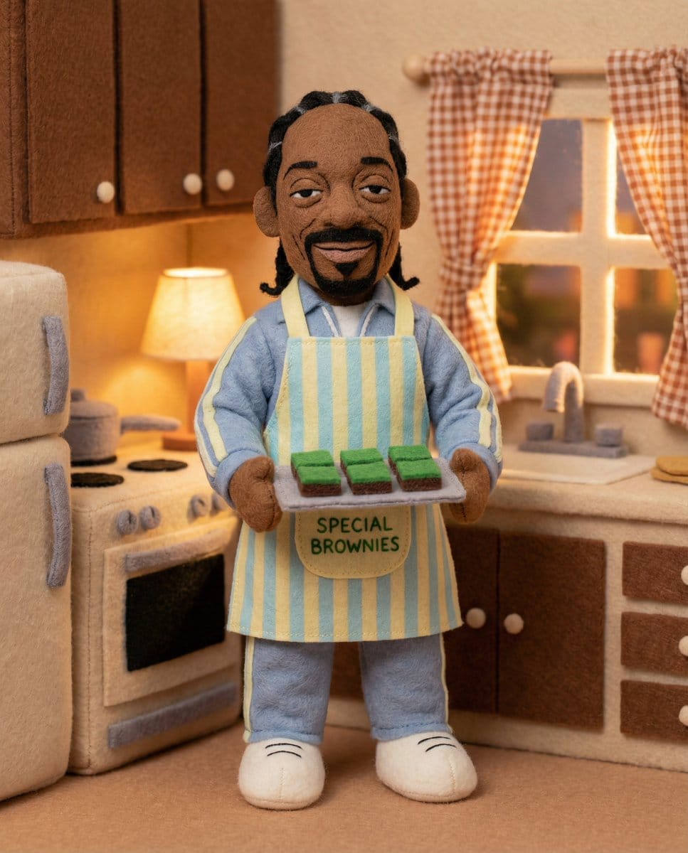 Felt toy character prompt for Nano Banana Pro