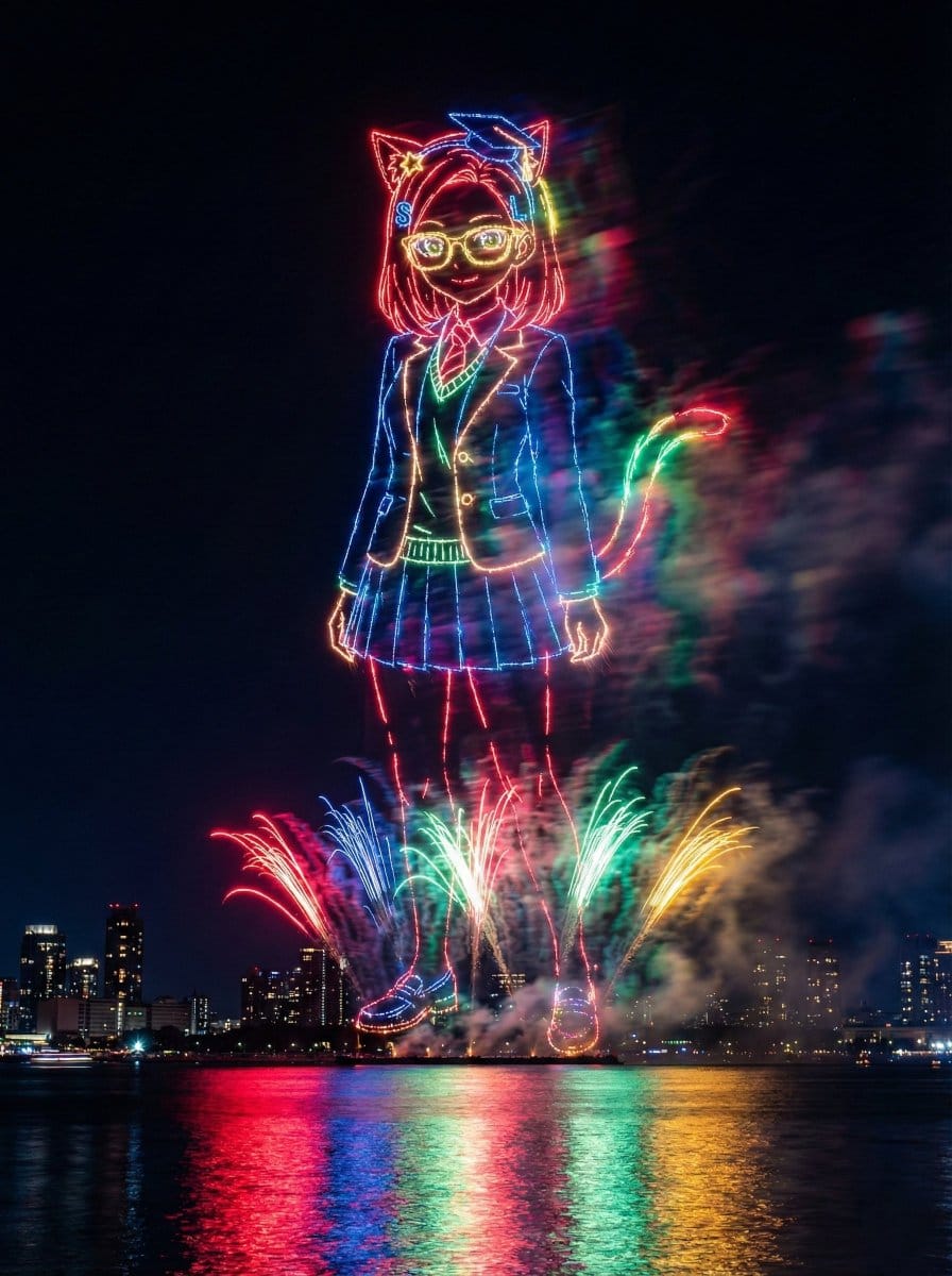 Fireworks Prompt for Animals and Plants