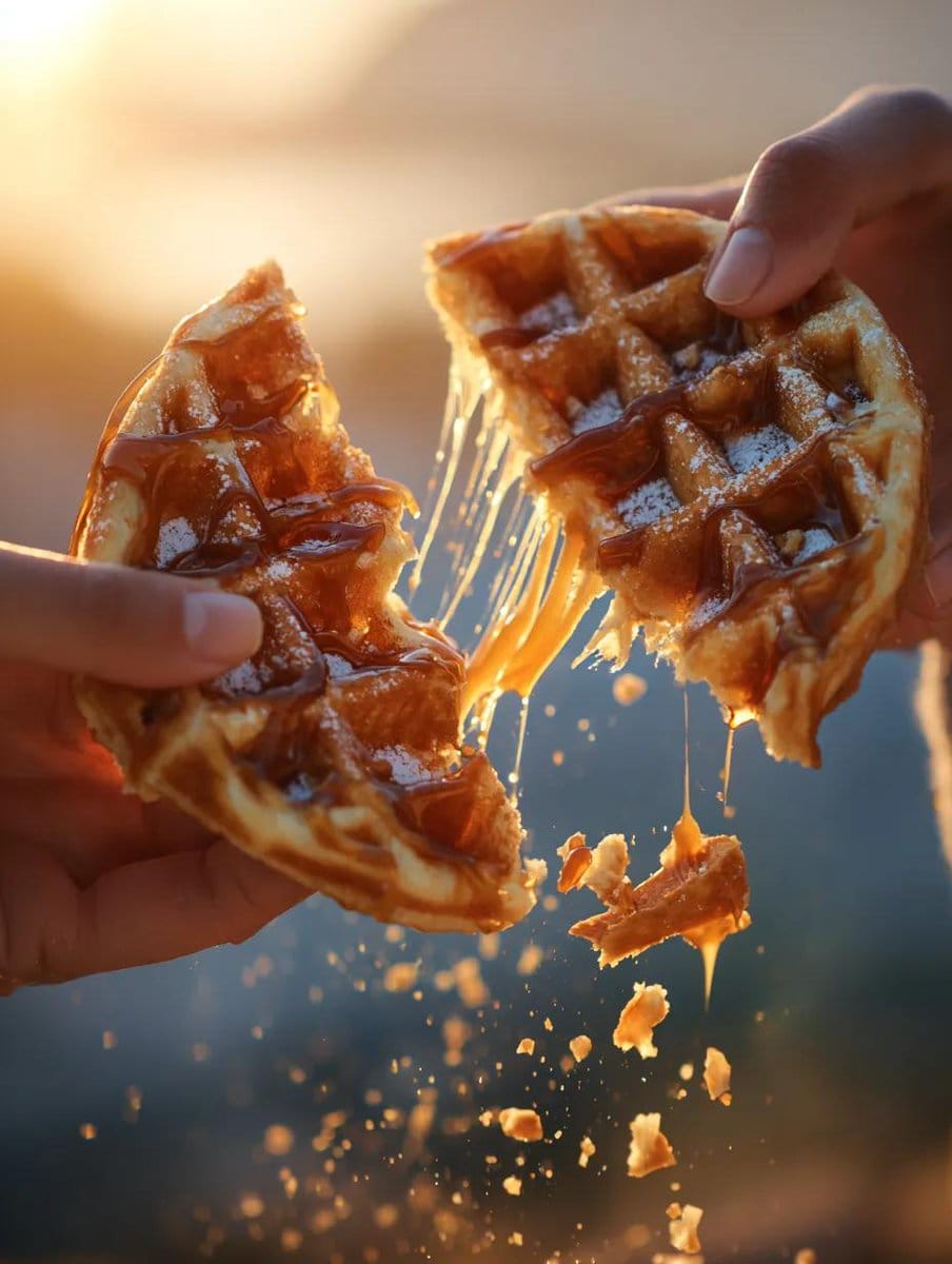 Food Action Photography Prompts for Melted Cheese and Gooey Textures