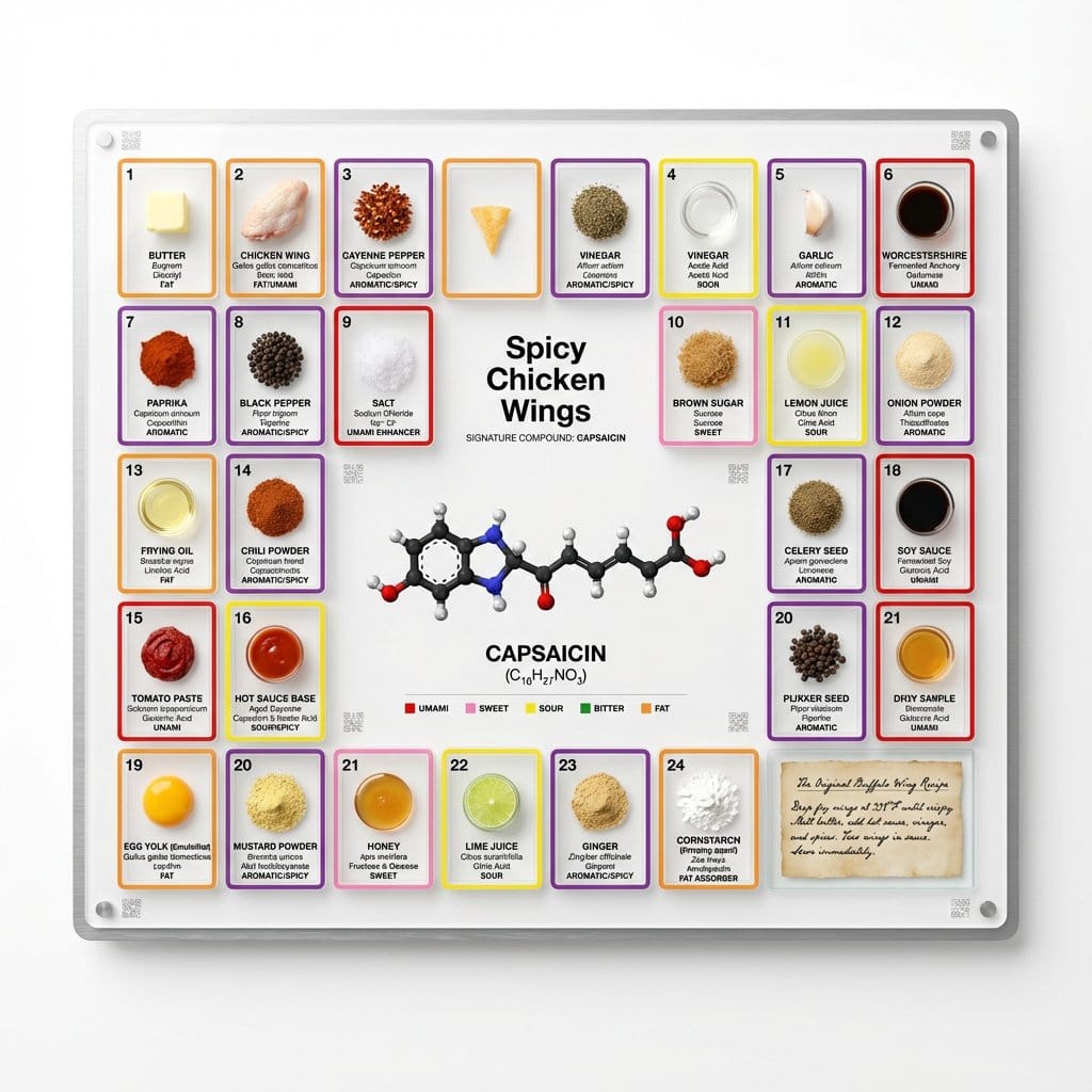 Food Analysis Periodic Table Display Board