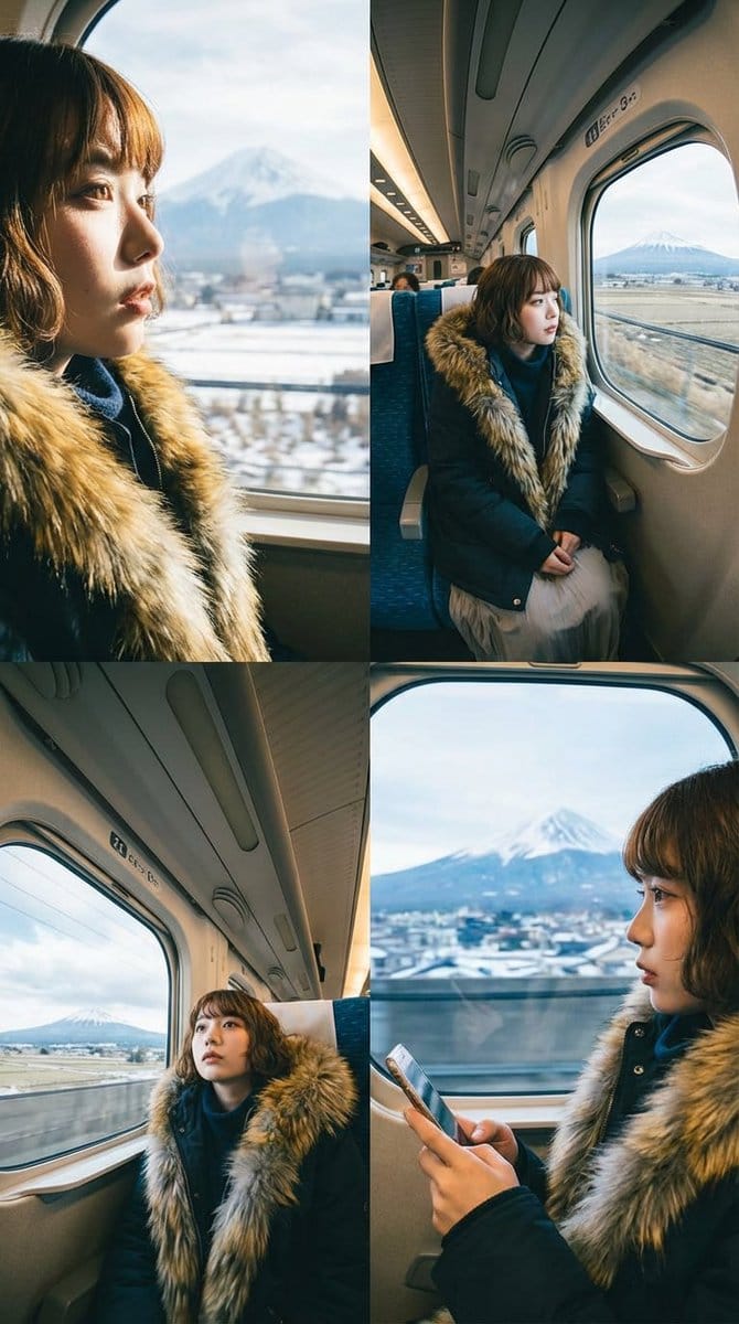 Four-Panel Image Generation with Specific Location and Perspective Prompt