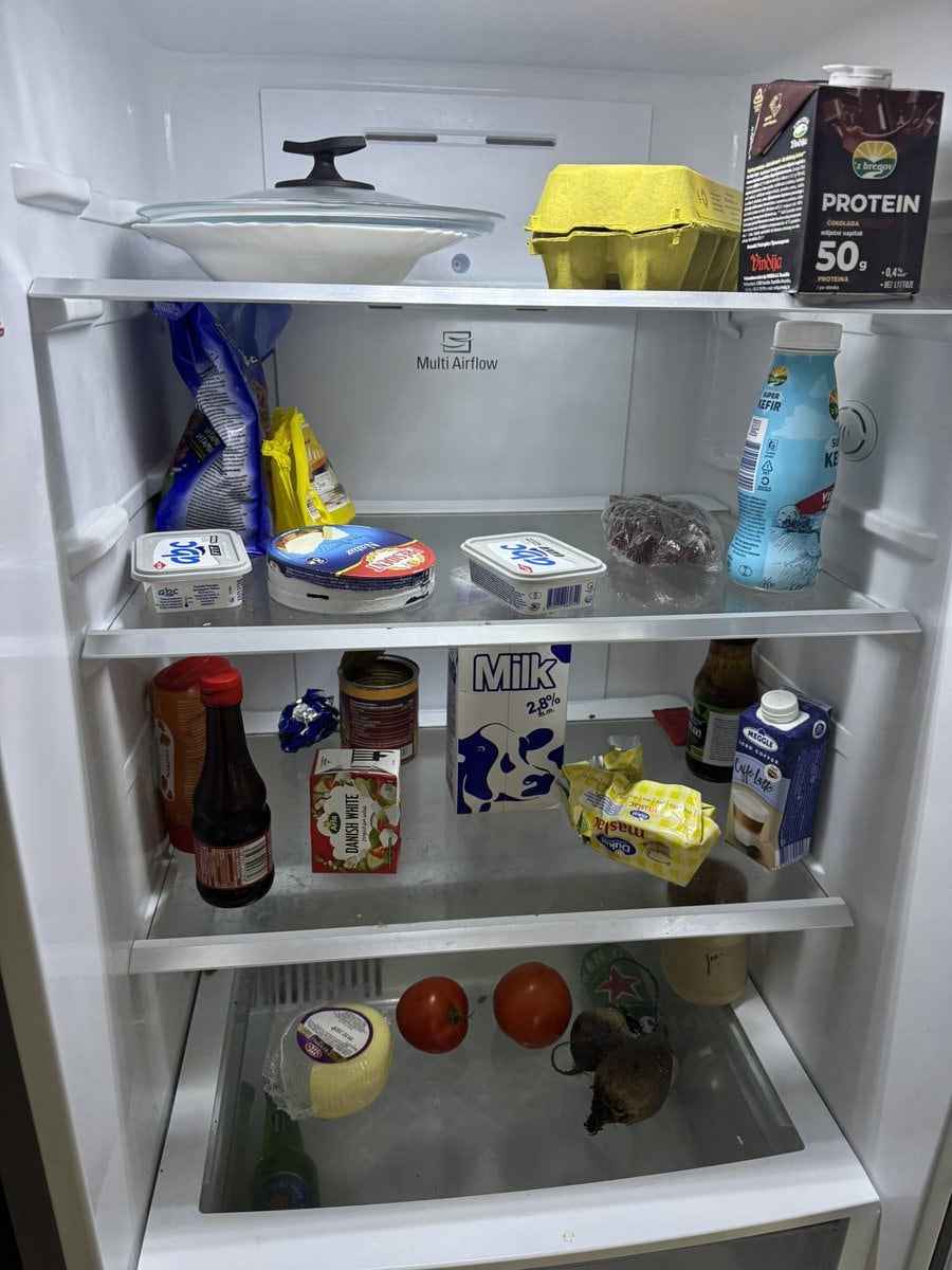 Fridge-scan recipe infographic