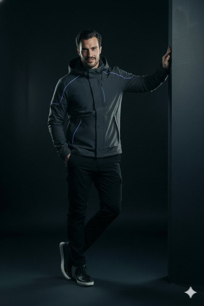 Futuristic Techwear Portrait Transformation Prompt