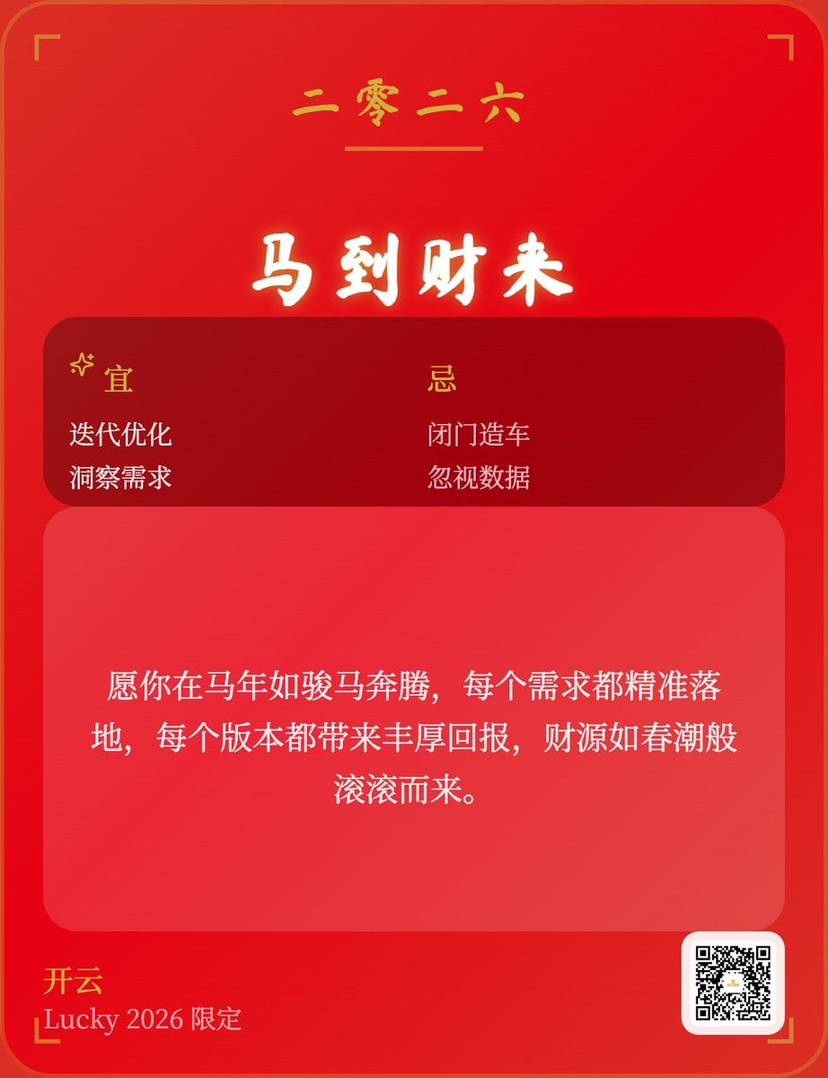 Gemini Prompt for Generating New Year's Blessing Website